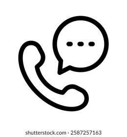Call Icon Vector Symbol Design Illustration