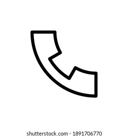 Call icon vector. telephone icon vector. phone icon vector. contact us 