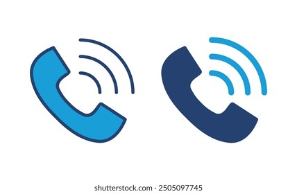 Symbolvektor aufrufen. Telefonsymbol-Vektor. Telefonsymbol, Vektor. Kontakt 