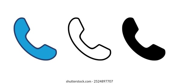 Call icon vector. telephone icon vector. phone icon vector. contact us 
