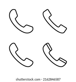 Call icon vector. telephone sign and symbol. phone icon. contact us 