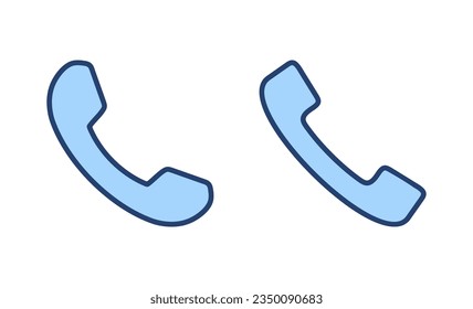 Call icon vector. telephone sign and symbol. phone icon. contact us 