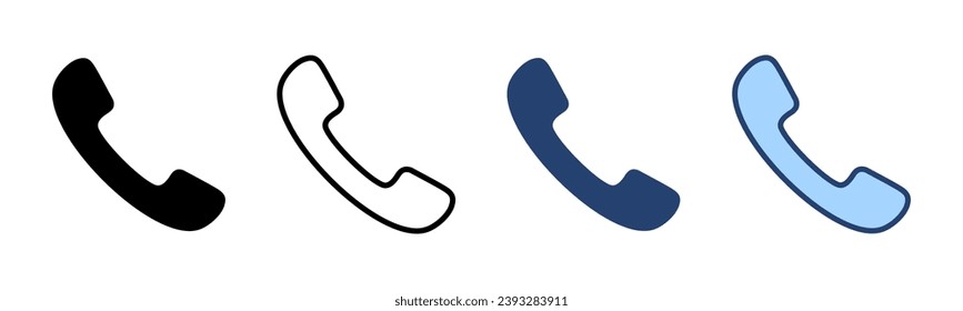 Call icon vector. telephone sign and symbol. phone icon. contact us 