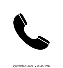 Vector del icono de la llamada. señal y símbolo del teléfono. icono del teléfono. contáctenos 
