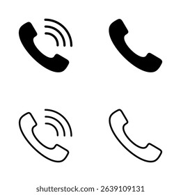 Call icon vector. telephone sign and symbol. phone icon. contact us 