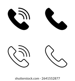Call icon vector. telephone sign and symbol. phone icon. contact us 