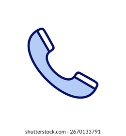 Call icon vector. telephone sign and symbol. phone icon. contact us 