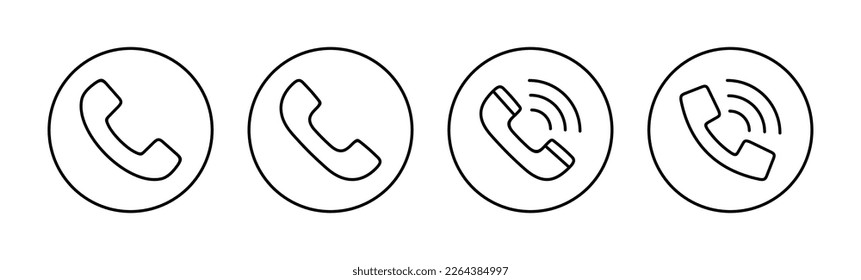 Call icon vector for web and mobile app. telephone sign and symbol. phone icon. contact us 