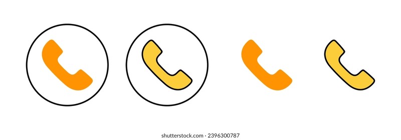 Call icon vector for web and mobile app. telephone sign and symbol. phone icon. contact us 