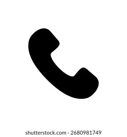 Vetor de ícone de chamada para aplicativo móvel e Web. sinal de telefone e símbolo. ícone de telefone. entre em contato conosco 