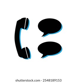 Call icon,Phone icon, Telephone and Mobile Phone symbol pack