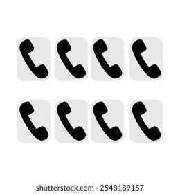 Call icon,Phone icon, Telephone and Mobile Phone symbol pack