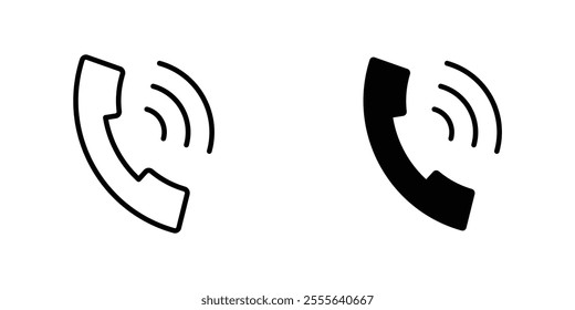 Call icons for app and websites.