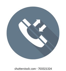 call incoming & outgoing icon