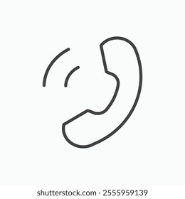 Call isolated icon. vector illustration.