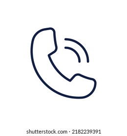 call line contact us icon design vector image