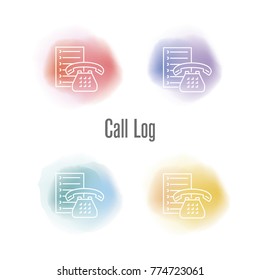 Call Log Line Icon