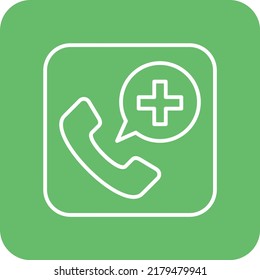 Call Log Vector Icon. Can Be Used For Printing, Mobile And Web Applications.