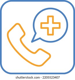 Call Log Vector Icon. Can Be Used For Printing, Mobile And Web Applications.