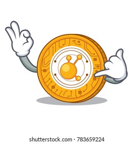 Call me BitConnect coin character cartoon