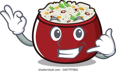 Call me curd rice placed on character plate