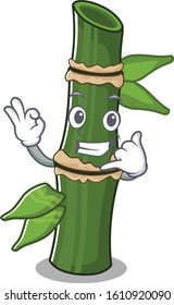 Call me funny bamboo mascot picture style