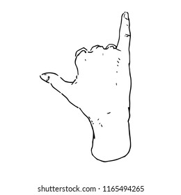 Call me hand sign