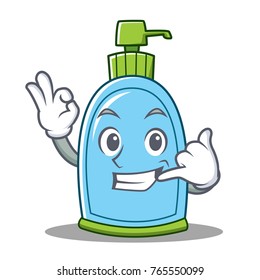 Call me liquid soap character cartoon