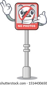 Call me no camera on edge mascot road