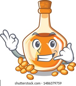 Call me sea buckthorn oil on the cartoon