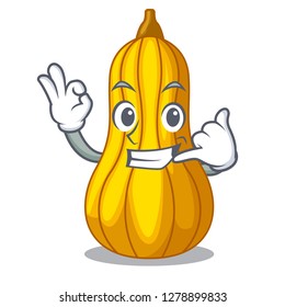 Call me squash in a mascot fruit basket