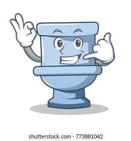 Crazy Toilet Character Cartoon Style Stock Vector (Royalty Free) 773881132