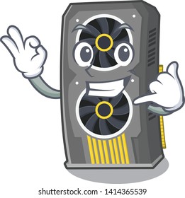 Call me video graphics card cartoon.