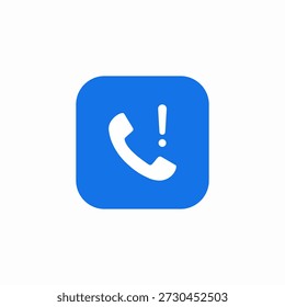 call notification icon sign vector