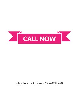 call now sign, emblem, label, badge,sticker. call now paper origami speech bubble. call now tag. call now banner. Designed for your web site design, logo, app, UI - Vektor 