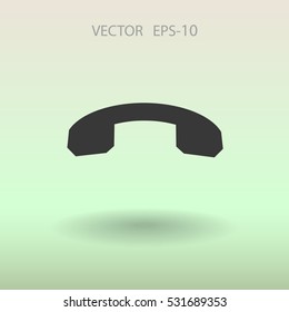 Icono de desactivación. ilustración vectorial
