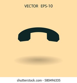 Icono de desactivación. ilustración vectorial