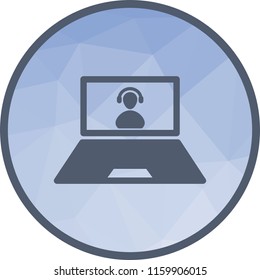 Call on Laptop