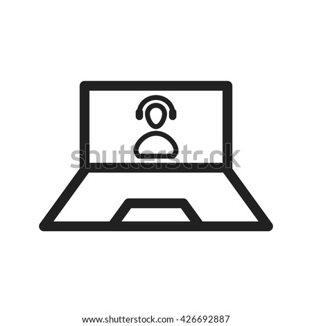 Call on Laptop