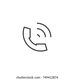 call out Icon. line style vector illustration