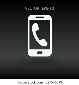 call out icon. vector illustration