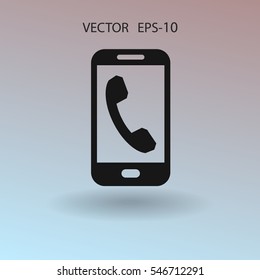 icono de llamada. ilustración vectorial