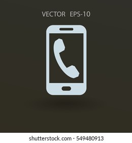 call out icon. vector illustration