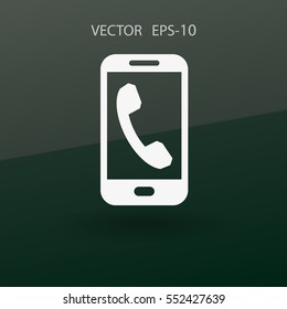 icono de llamada. ilustración vectorial