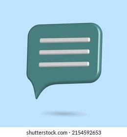 Call out shape icon vector, speech balloon with green, purple and orange colors, chat on media social.
