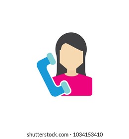 Call People Logo Icon Design