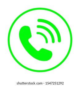 Call Phone icon Flat vector 