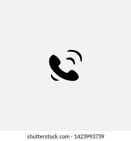 call phone icon sign signifier vector