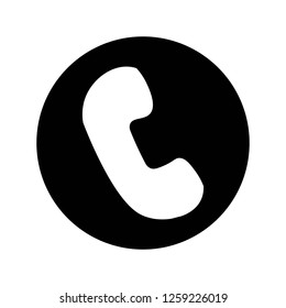 call phone icon vector. flat style illustration.