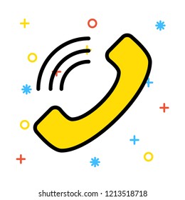 call  phone  receiver  